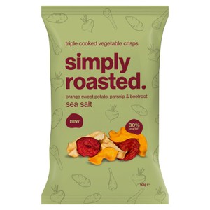 Simply Roasted Mixed Vegetable Crisps Sweet Chilli