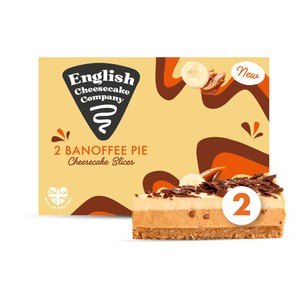 English Cheesecake Company Biscoff Cheesecake Slices  2 x 90g