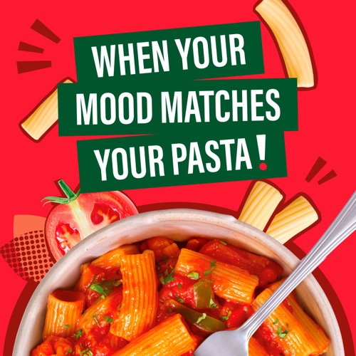 Dolmio Classics Arrabbiata Rigatoni Microwave Pasta Meal