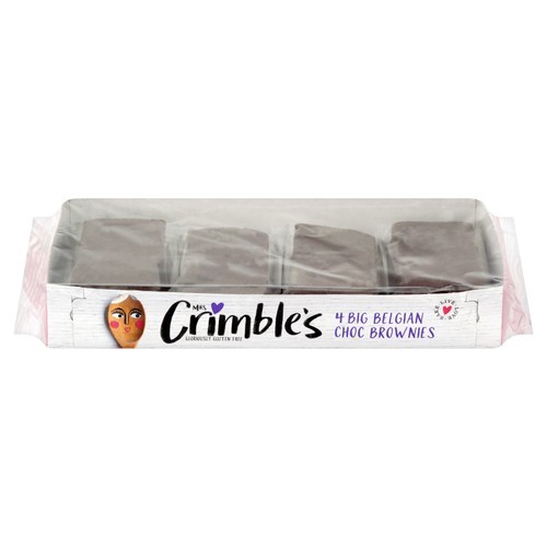 Mrs Crimble's Gluten Free Belgian Choc Brownies