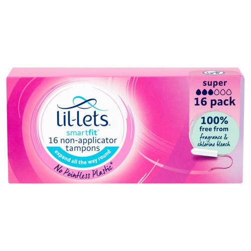 Lil-Lets Super Non-Applicator Tampons
