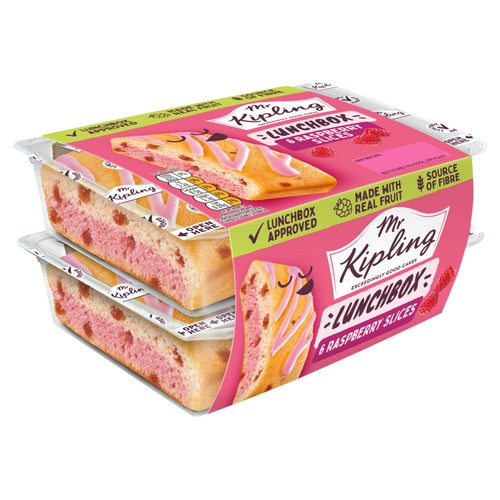 Mr Kipling Lunchbox Slices - Raspberry