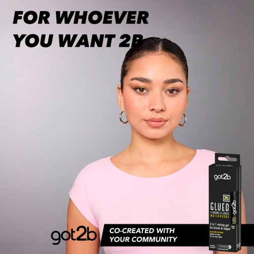 Got2b Glued for Brows & Edges Waterproof Hair Gel
