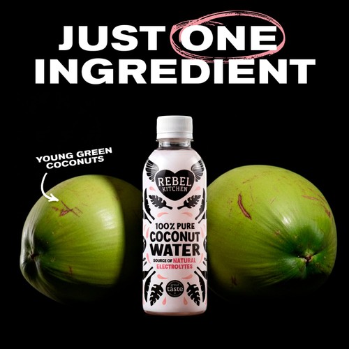 Rebel Kitchen 100% Pure Coconut Water