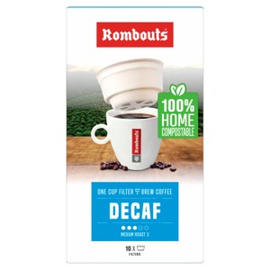 Rombouts Italian Style Compostable One Cup Filter Coffee