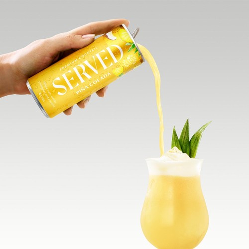 Served Pina Colada Can 8%