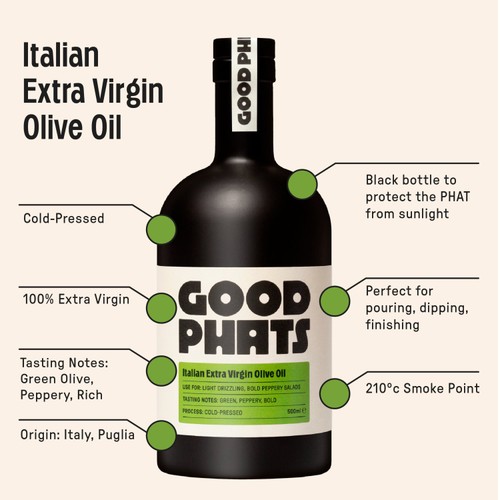 GOOD PHATS Italian Extra Virgin Olive Oil