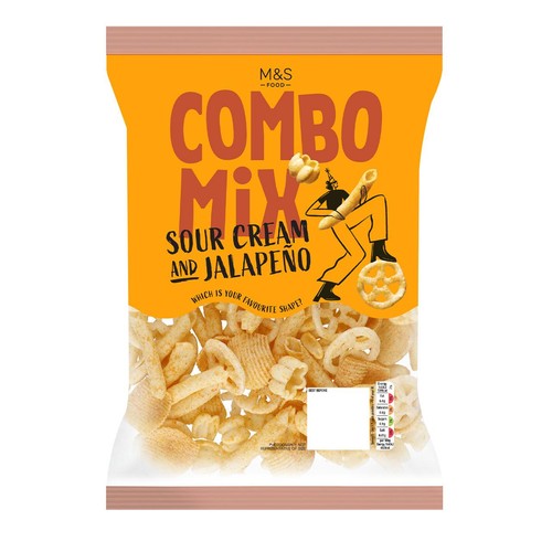 M&S Sour Cream & Jalapeno Combo Mix