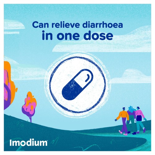 Imodium Original 2 mg Diarrhoea Relief