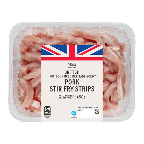 M&S Heritage Gold Outdoor Bred Stir Fry Strips