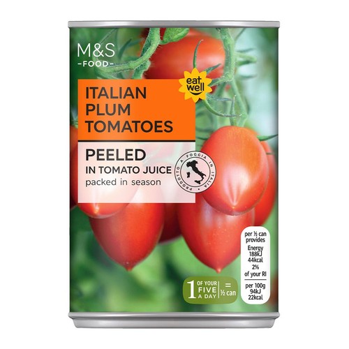 M&S Italian Plum Tomatoes