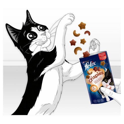 Felix Crispies Chicken & Beef Cat Treats
