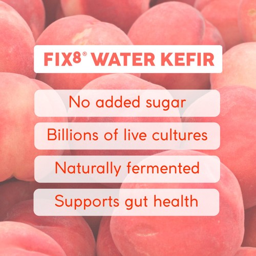 Fix8 Water Kefir Peach + Mango