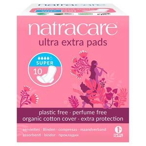 Natracare 8 Long Ultra Extra Pads