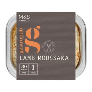 M&S Gastropub Lamb Moussaka for One