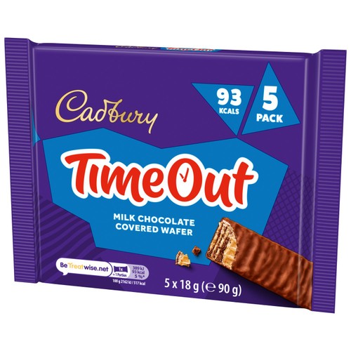 Cadbury Timeout Milk Chocolate Covered Wafer