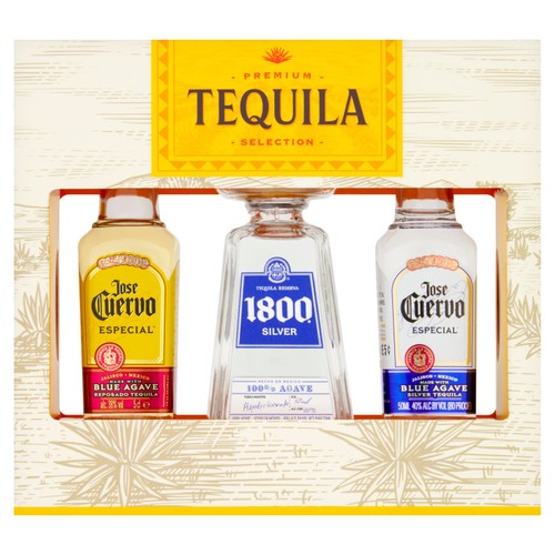 Premium Tequila Trio Selection Gift Set