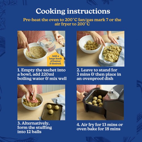 Paxo Quick Cook Sage & Onion Stuffing Mix