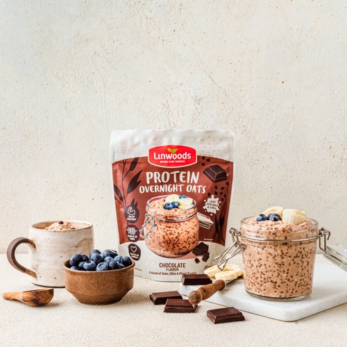 Linwoods Overnight Oats Chocolate Protein