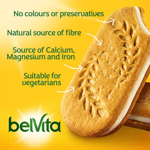 Belvita Breakfast Yogurt Duo Crunch Biscuits