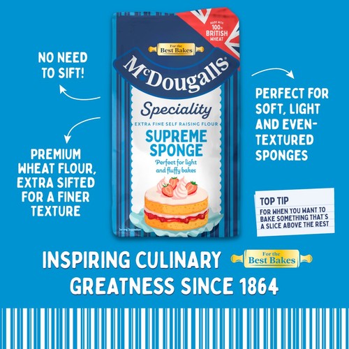 McDougalls Self Raising Supreme Sponge Flour