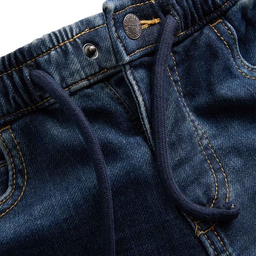 M&S Boys Cotton Rich Comfort Waist Jeans, 4-5 Years, Dark Denim