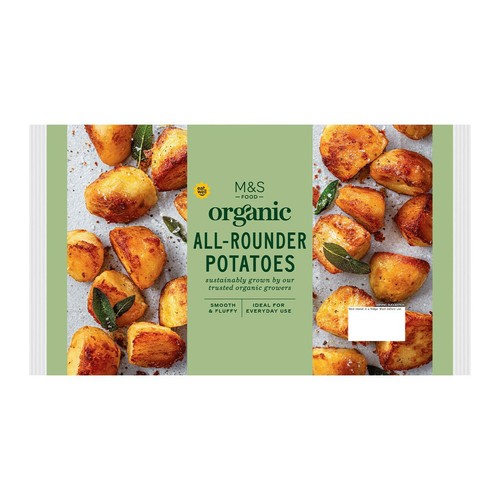 M&S Organic White Potatoes