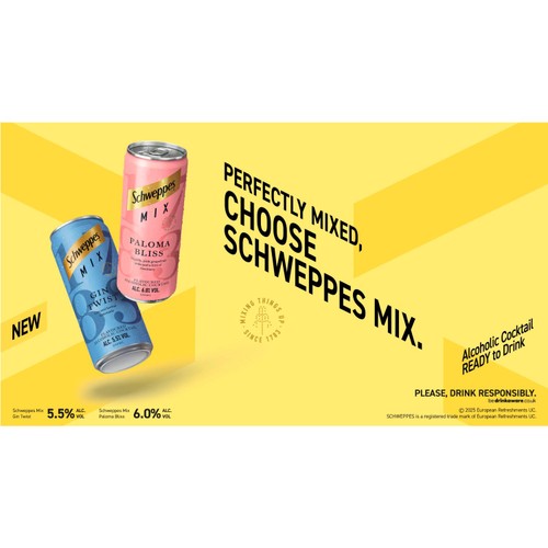 Schweppes Mix Gin Twist Cocktail