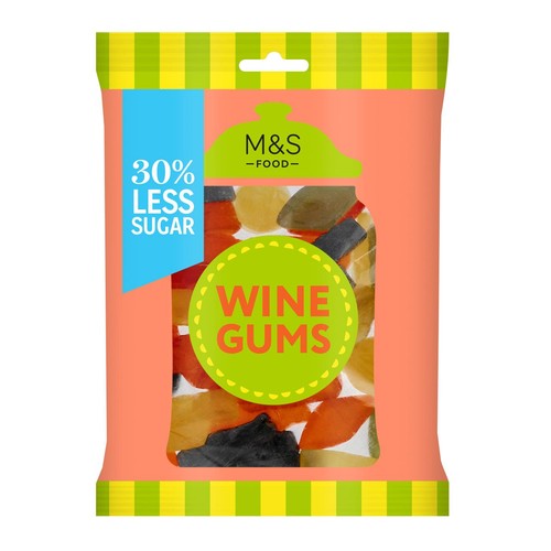 M&S 30% Reduced Sugar Wine Gums