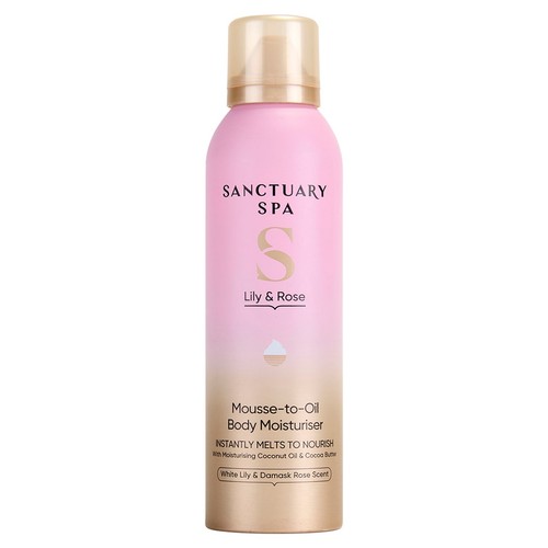 Sanctuary Spa Lily and Rose Mousse to Oil