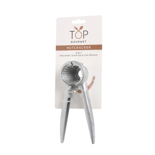 Nutcracker, Screw Top & Cork Remover 3-in-1