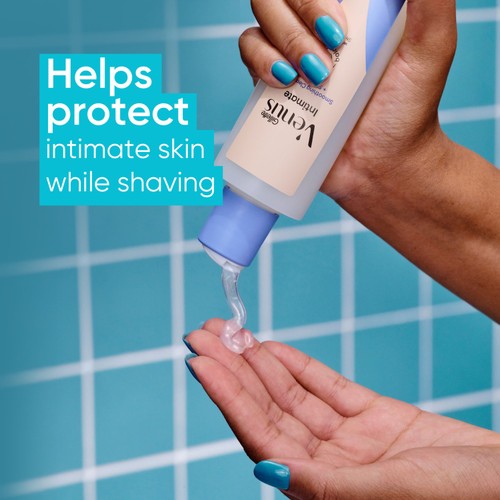 Venus 2 in 1 Cleanser & Shave Gel for Pubic Hair And Skin