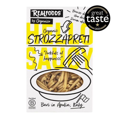 Realfoods Organic Strozzapreti Pasta