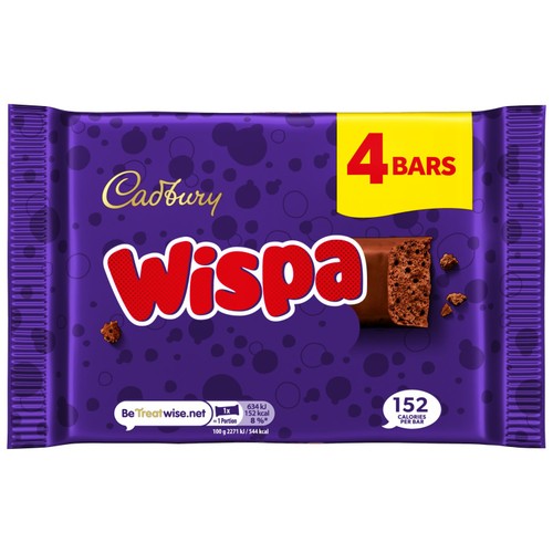 Cadbury Wispa Chocolate Bar Multipack