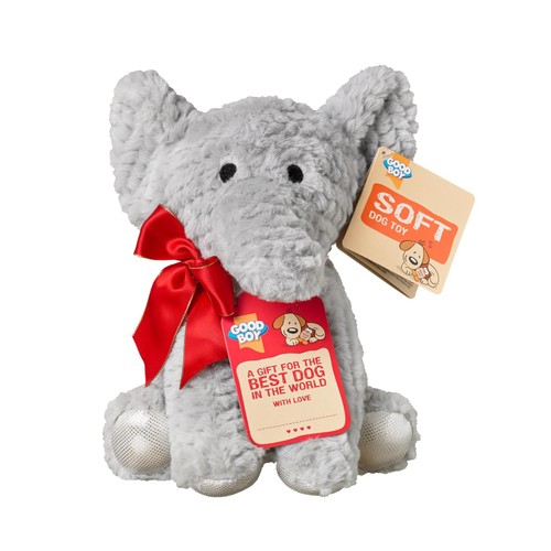 Good Boy Gifting Dog Toy Softy Elephant