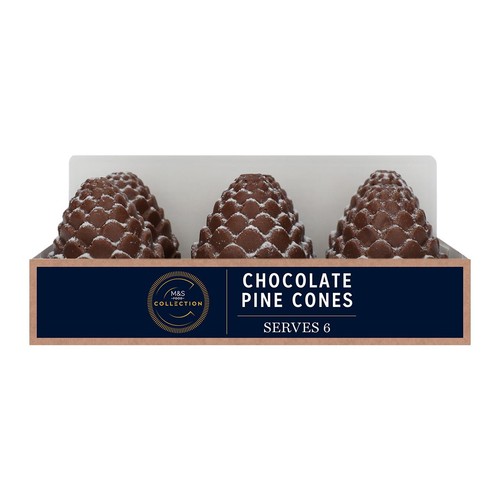 M&S Chocolate Pine Cones