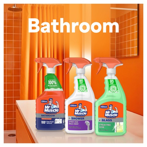 Mr Muscle Platinum Window & Glass Spray