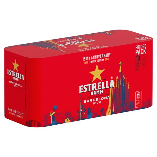 Estrella Damm Premium Spanish Lager Beer Cans