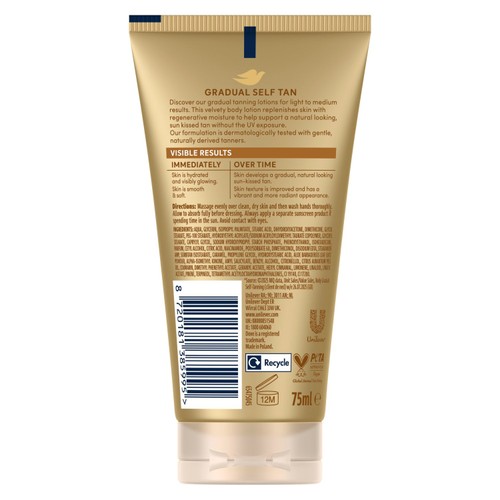 Dove Dermaspa Summer Revived Fair-Medium Self-Tan for Face & Body