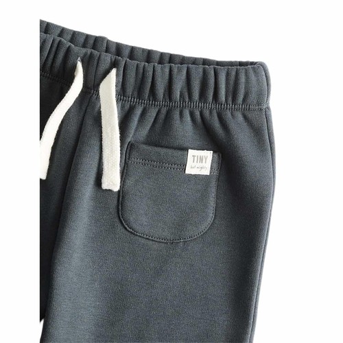 M&S Plain Fleece Lined Jogger, 0-3 M, Charcoal