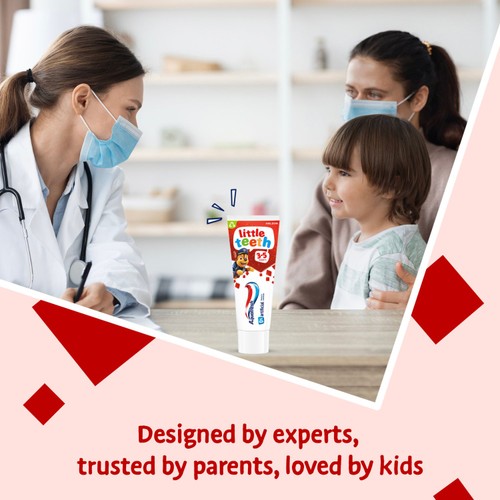 Aquafresh Kids Paw Patrol Little Teeth Toothpaste 3-5 years 75ml