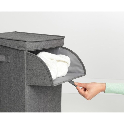 Brabantia 35 Litre Black Stackable Laundry Box
