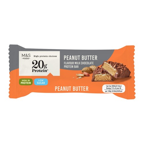 M&S Peanut Butter Chocolate Protein Bar