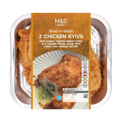 M&S 2 Chicken Kyivs 