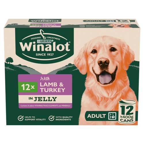 Winalot Classics Mixed in Jelly Lamb & Turkey Wet Dog Food