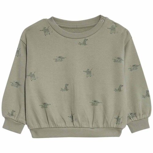 M&S Khaki Leggings Outfit, 0-3 Months, Khaki