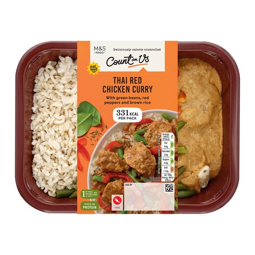 M&S Count on Us Thai Red Chicken Curry
