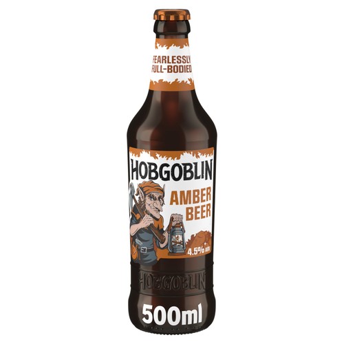 Hobgoblin Amber Bottle