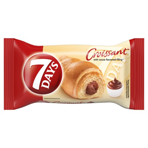 7 Days Croissant with Cocoa Filling
