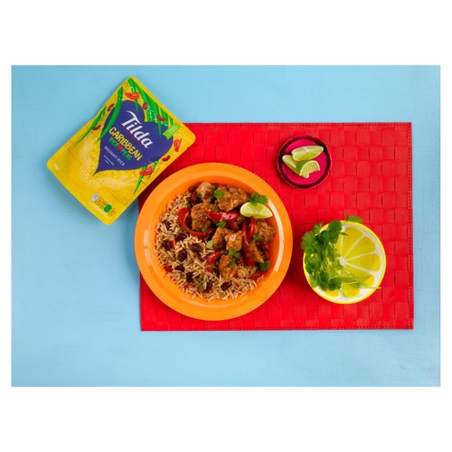 Tilda Microwave Caribbean Rice & Peas Basmati